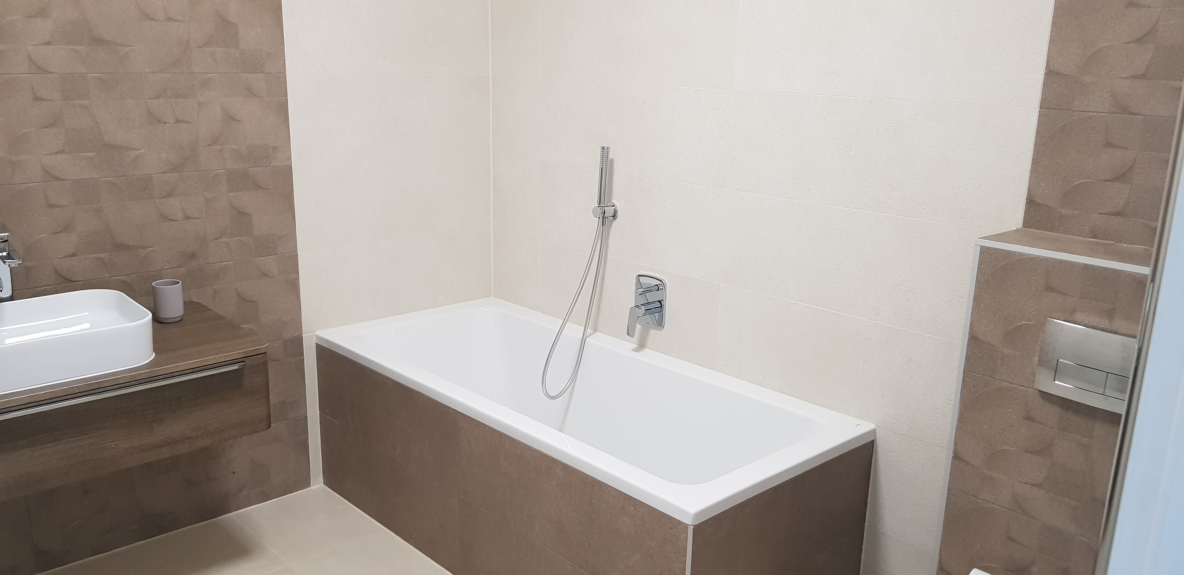 Vendégház fürdőszobája